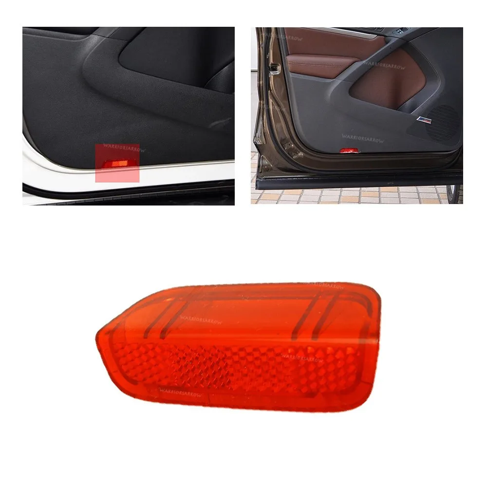 Interior Door Panel Light Lamp Lense Reflector Red Plastic 1KD947419 For VW Passat B6 B7 CC Jetta MK5 MK6 Golf MK6