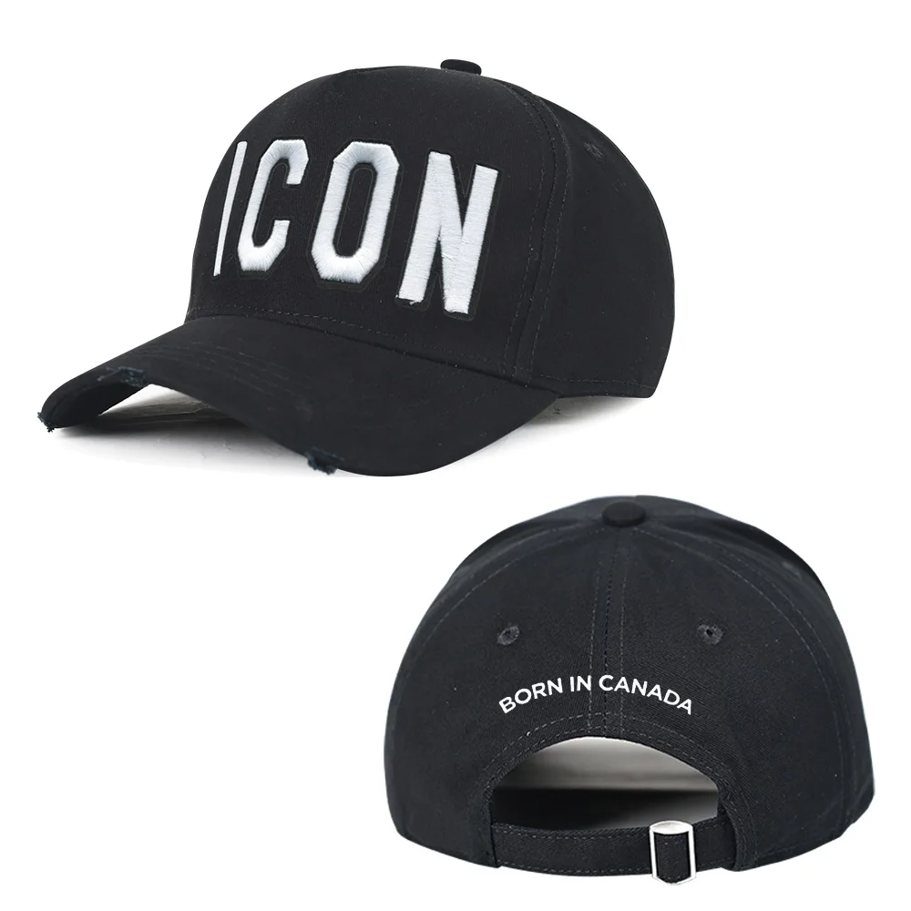 ICON hat Mesh Summer Baseball Cap for Men Women Embroidery ICON Letters Dad Hat Hip Hop Trucker Cap Hombre Gorras Casquette