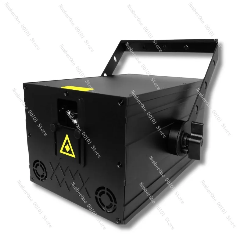 12W Full Color Laser Light, Wedding Stage Animation Lighting, Indoor Remote Control Pattern Projector, High Power Party Light