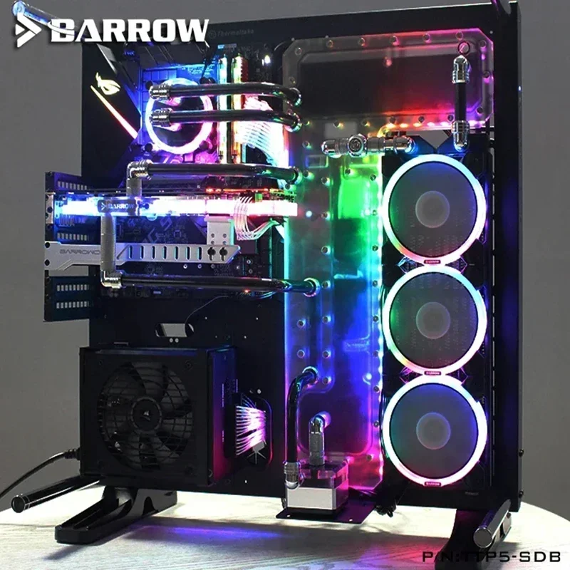 Barrow Waterway Board Reservoir Water Tank For PC TT Core P5 Case water cooling system construction 5V ARGB