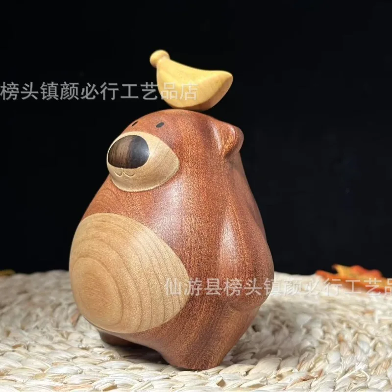 

Ebony magnetic attraction is not anxious, banana bear, new house warming, high-end gifts