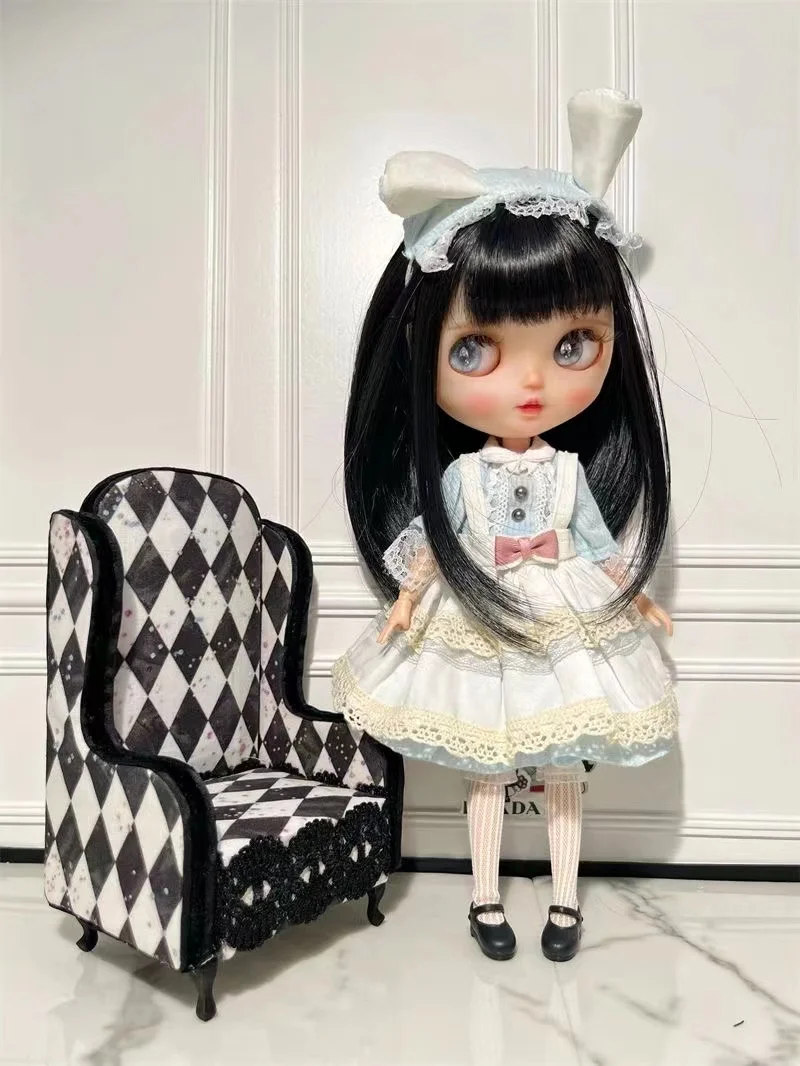 Neue OB24 Kleid 30CM 1/6 BJD Blythes Puppe Kleidung Kleid Up Puppe DIY Kleidung Zubehör Für Mädchen Geschenk