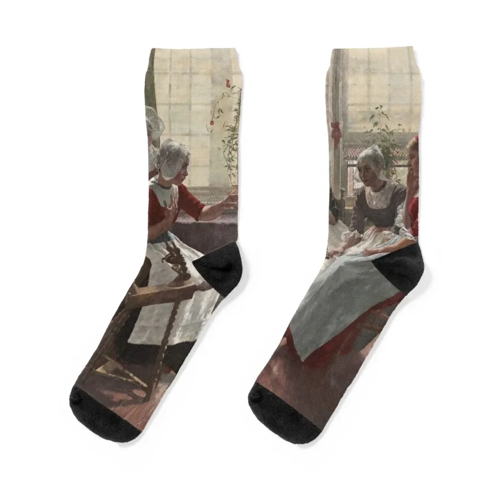 

The Ghost Story by Walter MacEwen Socks hockey designer Novelties Socks For Women Men's