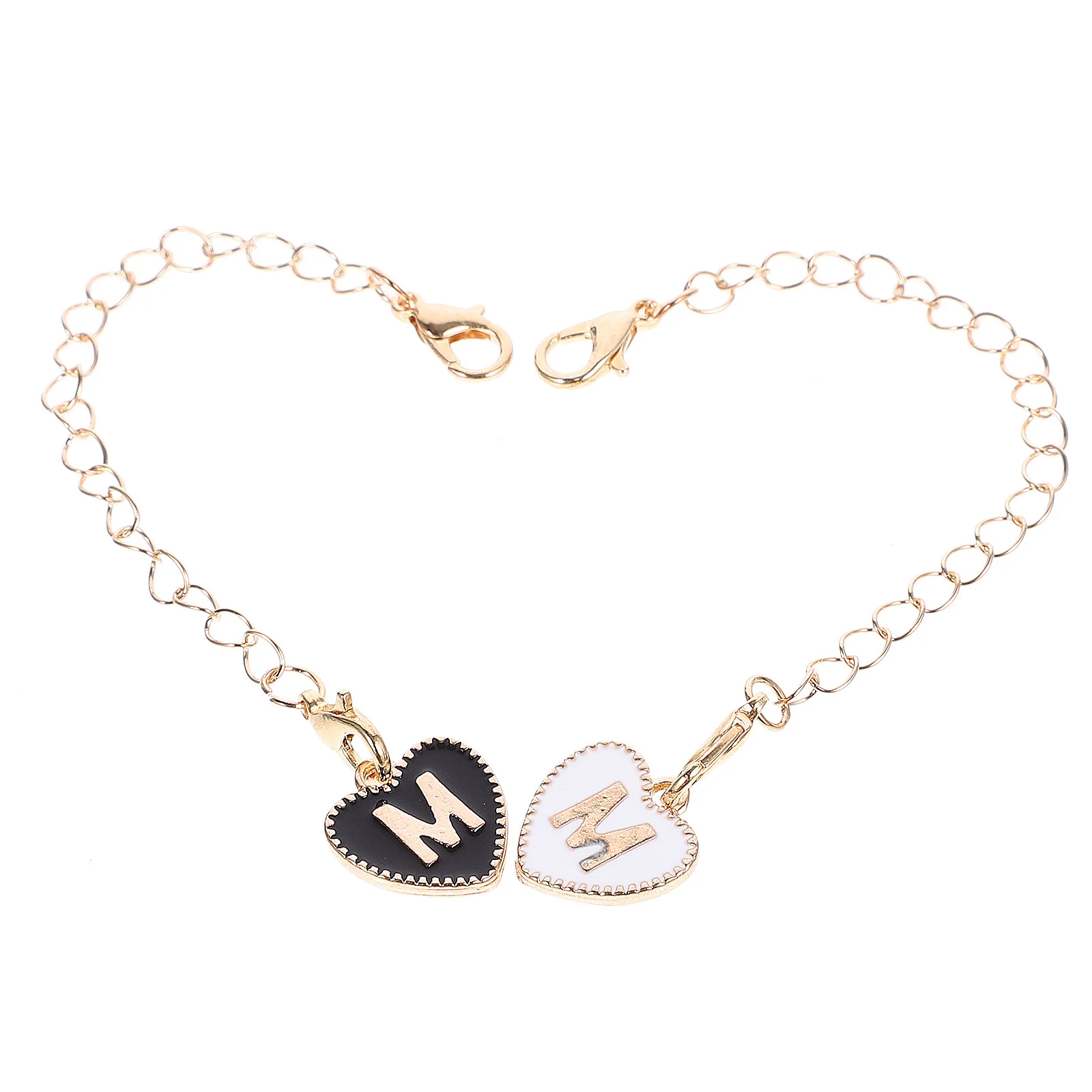 

2Pcs Heart Letter Charms Metal Alloy Pendants DIY Decorative Cup Charms Durable Water Bottle Accessories Metal Pendant
