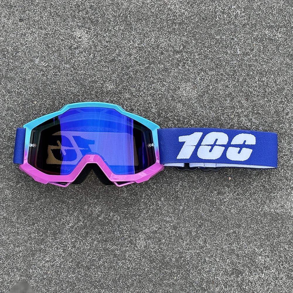 حار 100 دراجة نارية نظارات نظارات موتوكروس نظارات خوذة MX موتو الترابية دراجة ATV التزلج الرياضة في الهواء الطلق الزجاج سكوتر Googles قناع #5