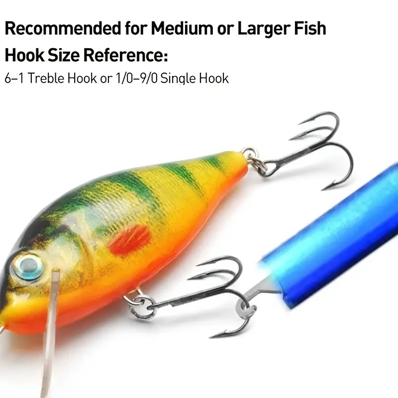 T-shaped aluminum alloy fish hook extractor, unhooker, and unhooker