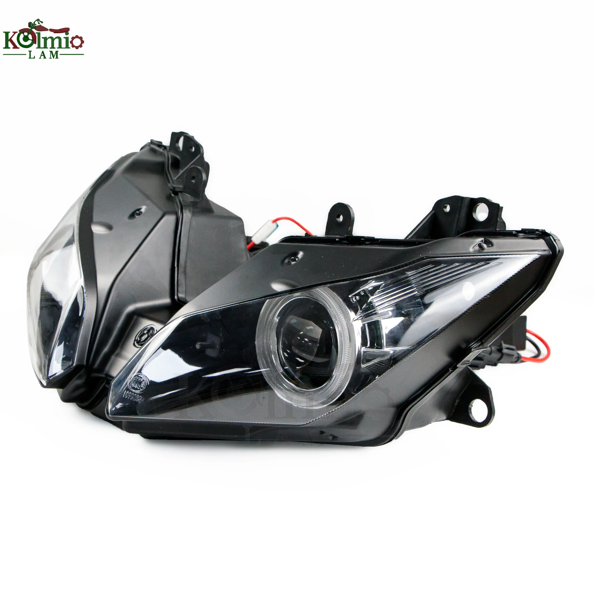 Factory Hot Selling Suitable for Kawasaki Ninja 300 Ninja 250 13-17 Years Motorcycle Headlights Assembly Angel Eye