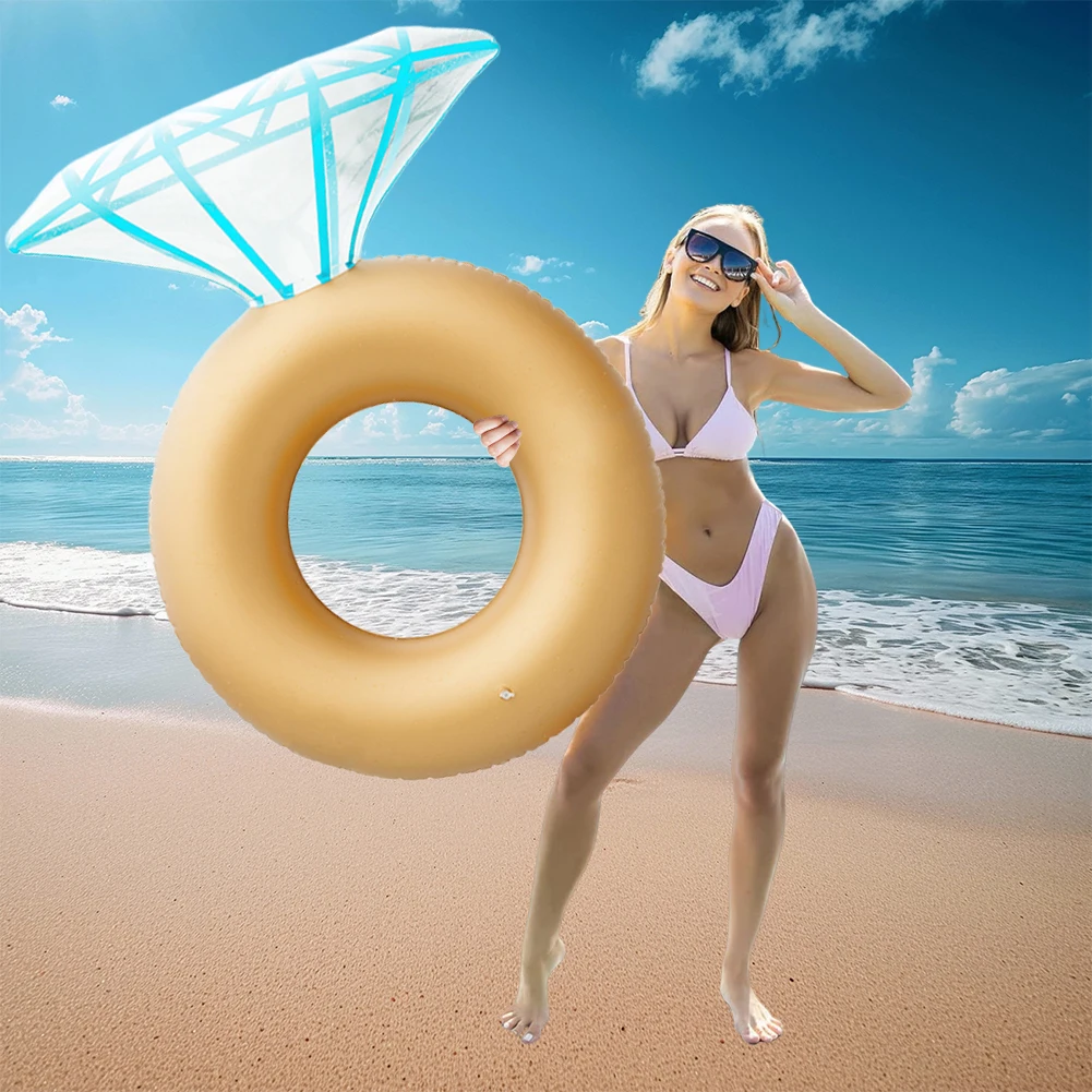 Diamond Ring Pool Float: The Ultimate Luxury Lounge for Your Summer Swims