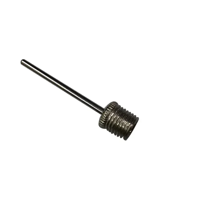 30 pçs/set bomba de futebol agulha bola de aço inoxidável bomba agulha para basquete vôlei bola de futebol inflator de ar válvula adaptador