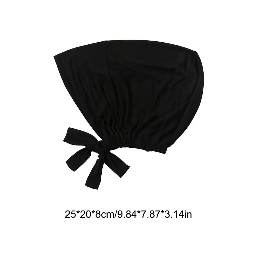 Anti-Slip Zachte Modale Modale Moslim Tulband Islamic Ondersjaal Motorkap India Vrouwelijke Headwrap