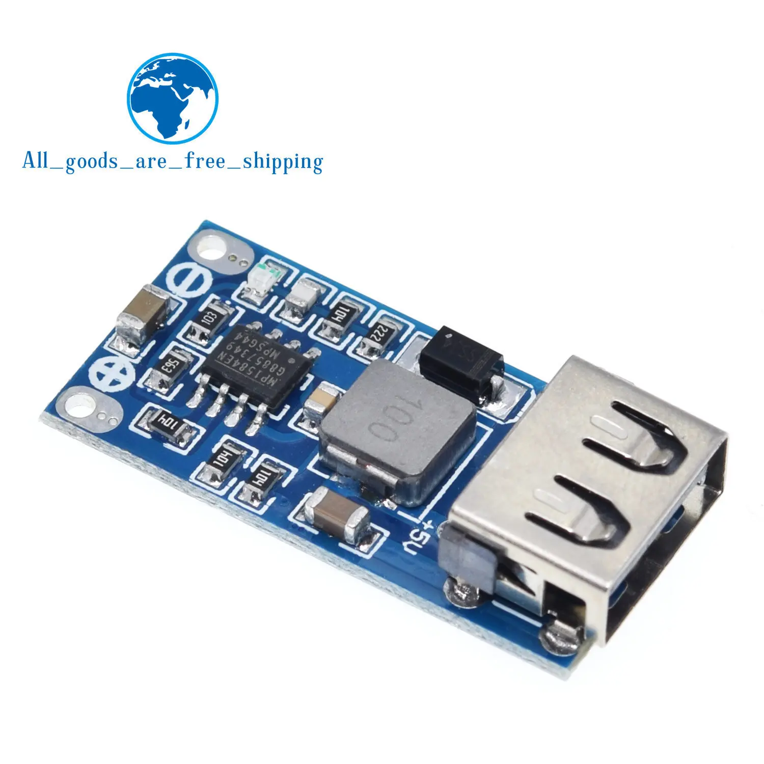 DC-DC 9V 12V 24V to 5V 3A USB step-down voltage regulator module  Converter Phone Charger Car Power Supply Module