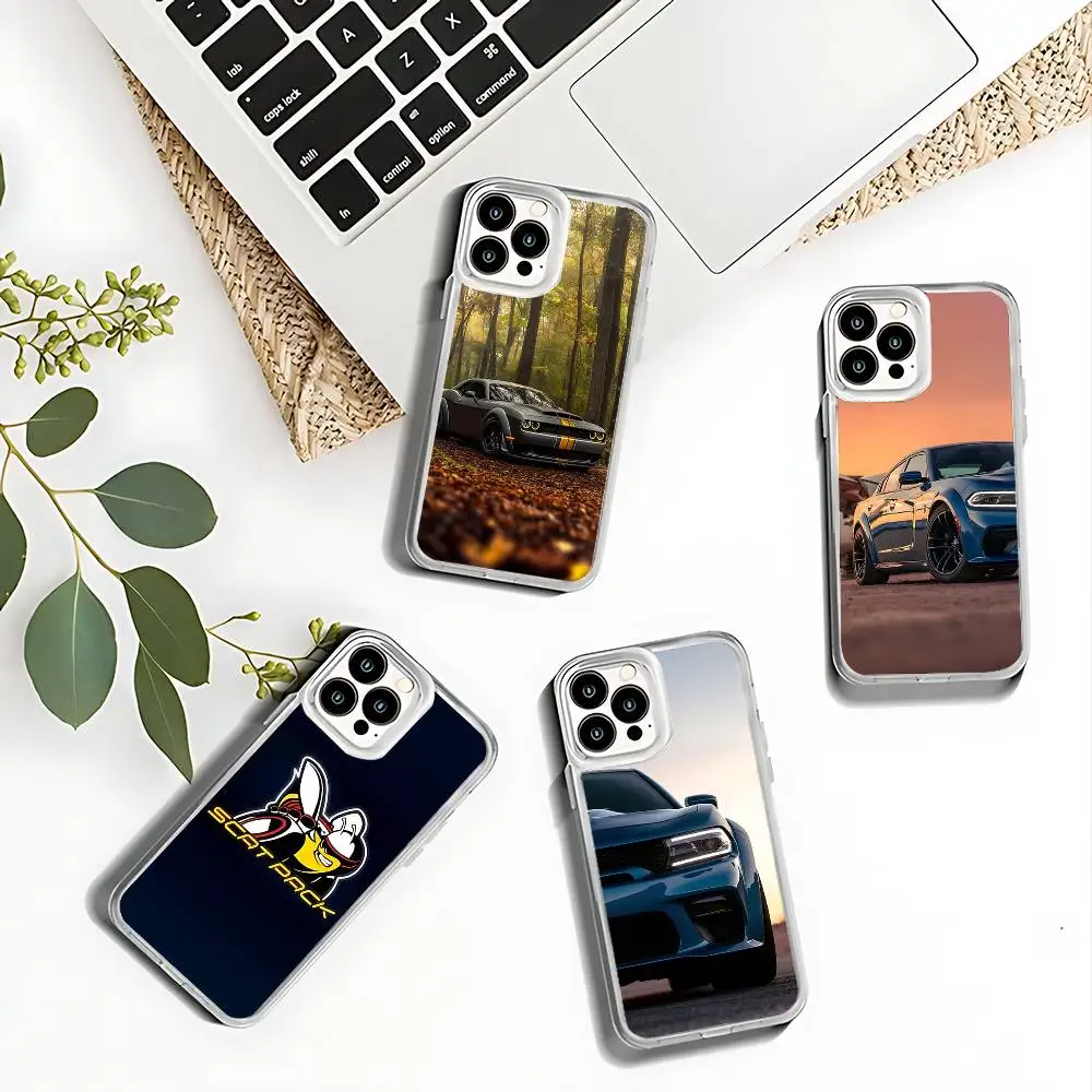 

Charger Scat Pack 392 Hemi Phone Case For iPhone 17,16,15,14,13,12,11 Pro,Max,Plus,X,XS,XR,SE4,E Mini Transparent Soft Cover