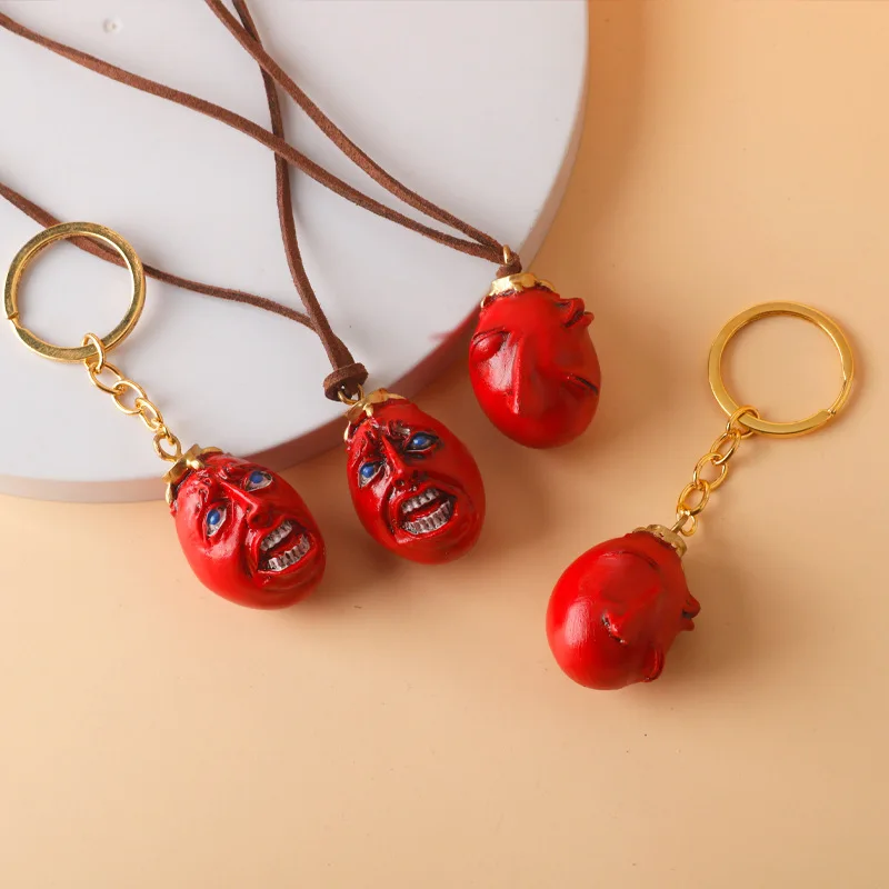 1997 Berserk Behelit Griffith ไข่ของ King พวงกุญแจคอสเพลย์ Golden Age Arc จี้เครื่องประดับเครื่องแต่งกายอุปกรณ์เสริม Prop แฟนของขวัญ