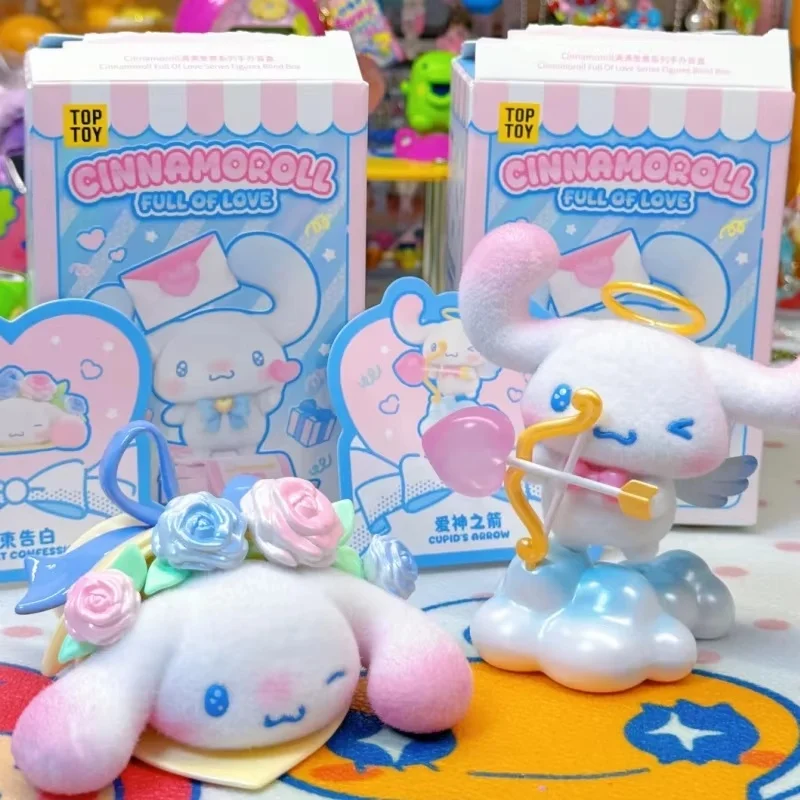 New Stock Authentic Cinnamoroll Full Of Love Series Blind Box Cute