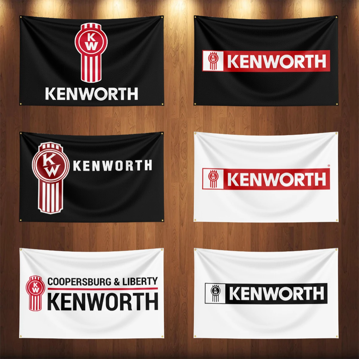 3x5ft Kenworths Racing Car Flag Banner For Car Racing Decoration Poster Tapestry Polyester Outdoor Home