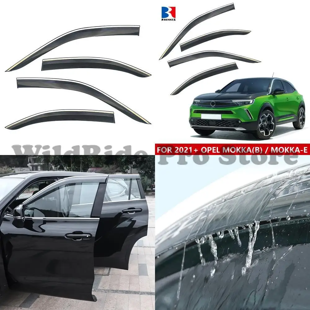 

1 set OPEL MOKKA B MOKKA-E 2021 plus wind rain deflector