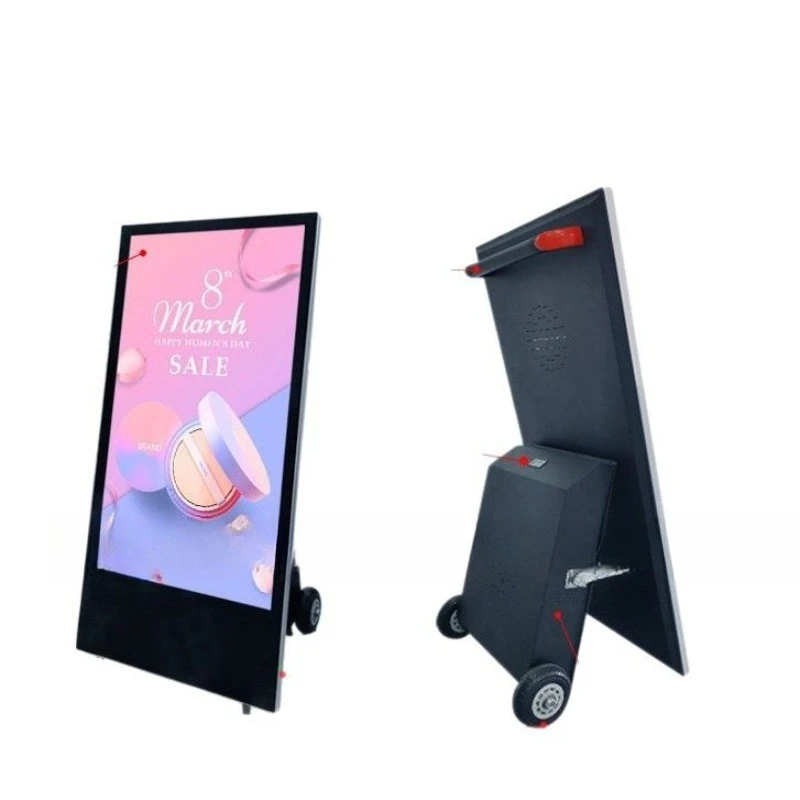 43 inch with battery, outdoor waterproof and lightning protection mobile water card, long battery life