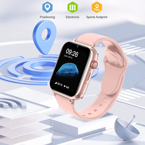 Imagen 2 del producto Reloj Inteligente Lenovo 4G para Niños con Tarjeta SIM, Llamadas, Cámara HD, Ubicación GPS, SOS, Resistente al Agua IP67, Linterna LED, Regalo para Niños y Niñas