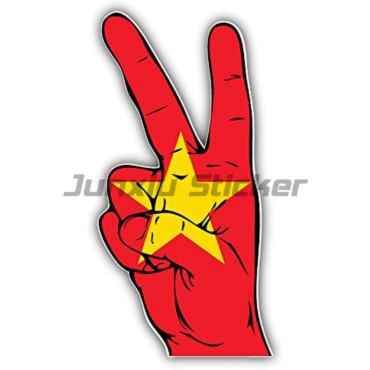 Vietnam Vietnamese Flag Map VN Decals Vinyl Laptop Car Window Accesorios Wall Room Truck Helmet Racing Decoration Sticker