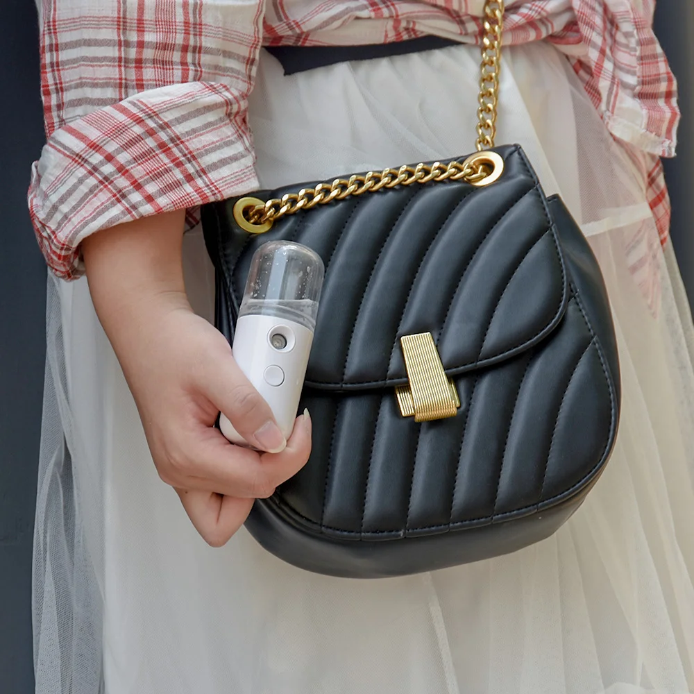 Nano pulverizador Facial portátil Nano Mister para pestañas USB práctica máquina para el cuidado de la piel para hidratar la cara, maquillaje diario