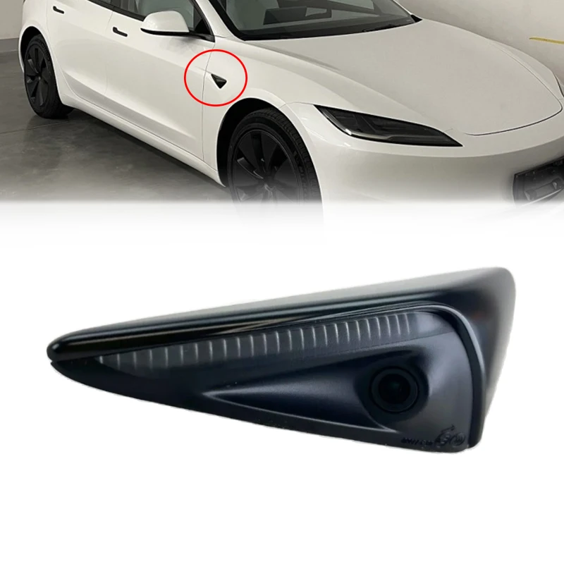 Turn Signal Camera Assembly For Tesla Model 3 2017-2023 Model Y 2020-2024 Side Fender Parking Camera 1125106-50-J 1125107-50-J