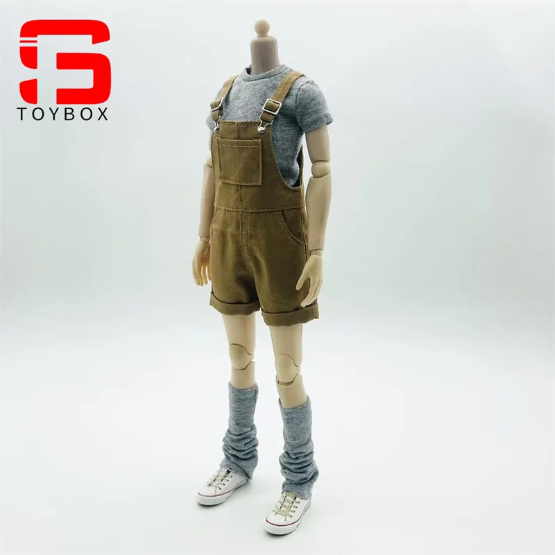 1/6 schaal trendy riem shorts kleding model geschikt voor 12 inch vrouwelijke soldaat actiefiguur lichaamspoppen