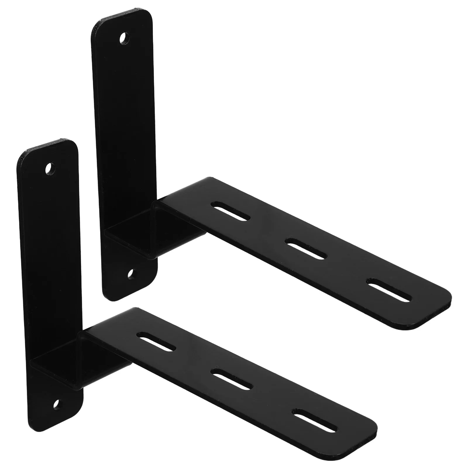 2Pcs Minimalist Desk Mount Pegboard Bracket Metal Tabletop Pegboard Holder for Home Office Student Study Creative Workspace