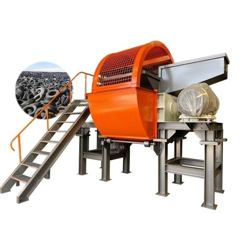 High Output Automatic Tire Granulator Machine Rubber Powder Making Equipment Waste Tyre Shredder With Custom Fineness Standard