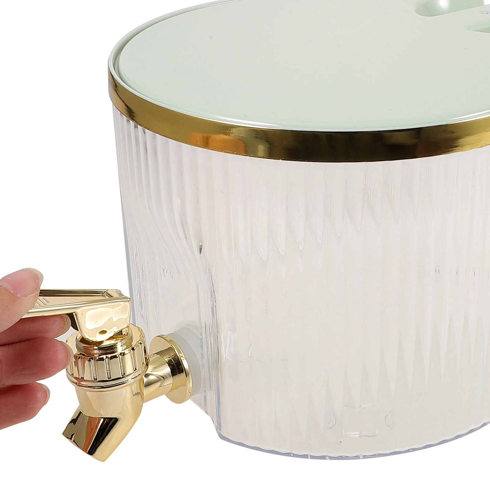 

Cold Water Juice Container Drink Dispenser For Parties Beverage Dispenser Spigot Large Capacity Anti-Block Faucet Fresh
