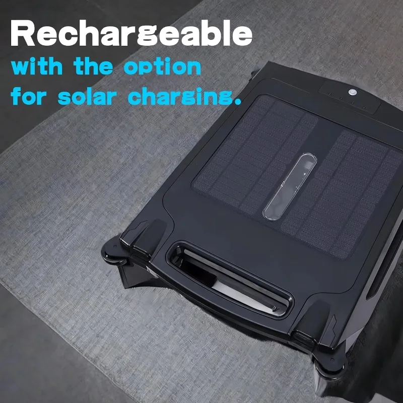 Solar Powered Automatically Robotic Pool Skimmer Cleaner With All Day Cleaning Battery Endurance 180Mins Power