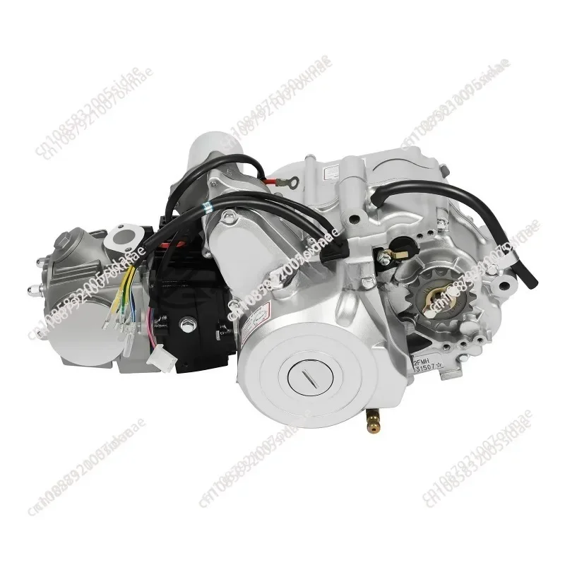 Engine Motor 125CC 4 Stroke Semi Auto 4 Speed Reverse for ATV Go Kart Dune Buggy Off Road Vehicle Replacement Heavy Duty