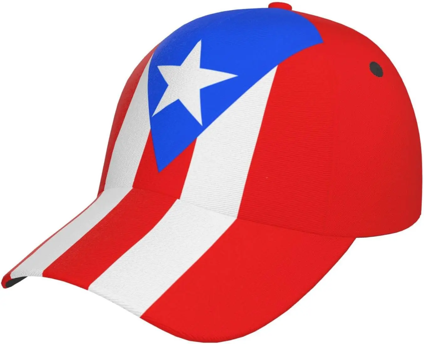 Puerto Rico Flag Baseball Cap Snapback Hats Adjustable Cap Excavator Hat Trucker Hat for Travel Picnic