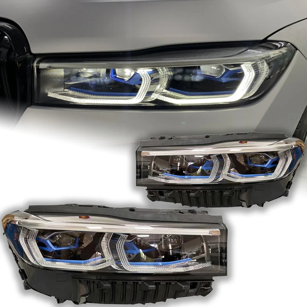 Car Lights for BMW G12 Headlight Projector Lens 7 Series 730i 740i 745i G11 Head Lamp LED Headlights Drl Automotive Accessories