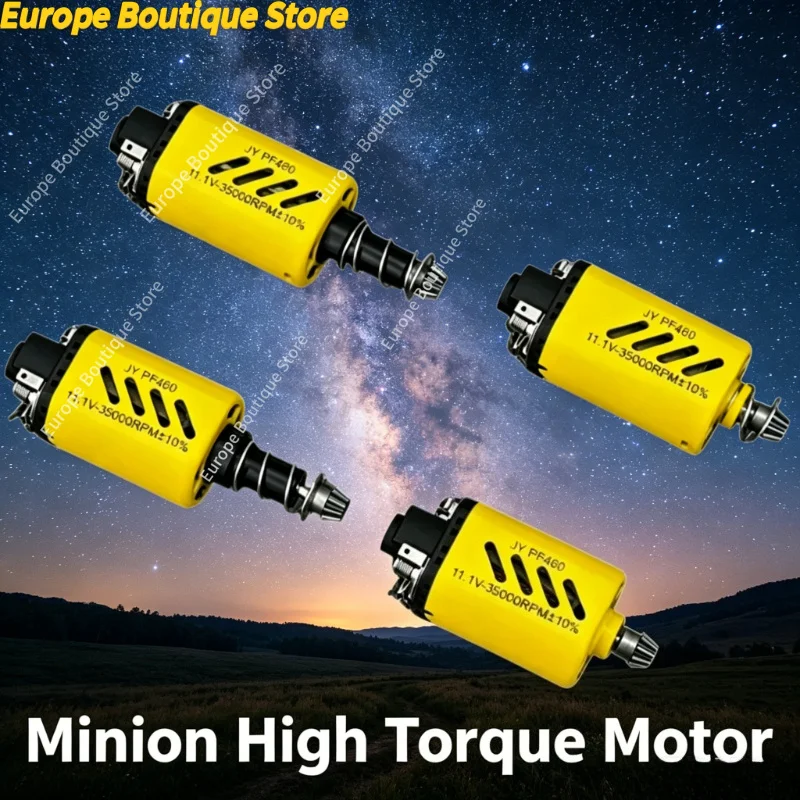 

Ordinary Magnet 480 High Speed Motor Little Yellow Style 11.1V 35000RPM Long And Short Shaft For Tactical Parts