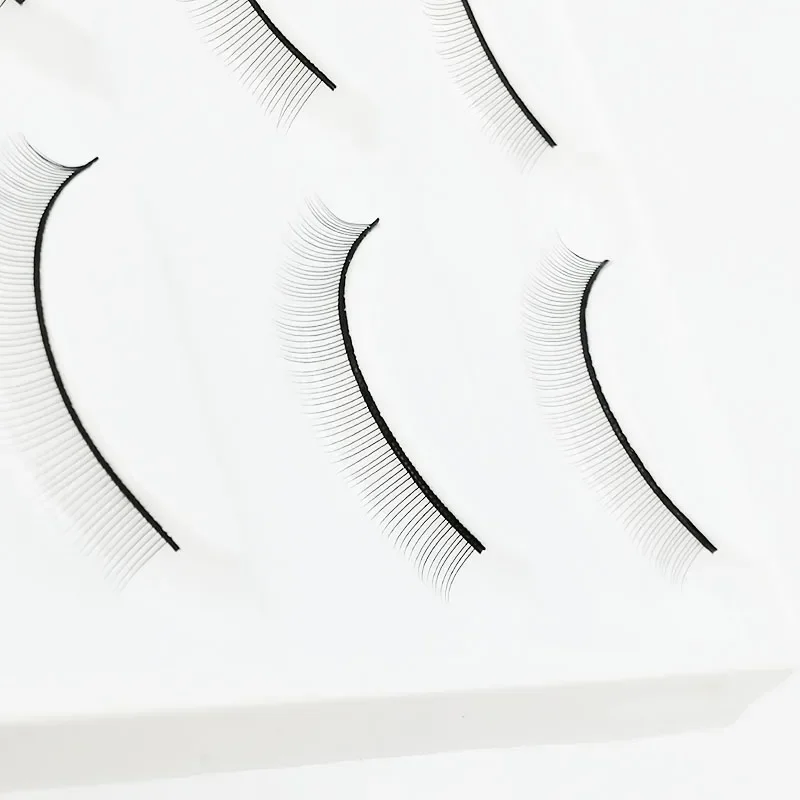 5 ペア 3D ミンクまつげメイクナチュラルショートフルストリップまつげブラックテリアショートミンクまつげスタイルつけまつげ