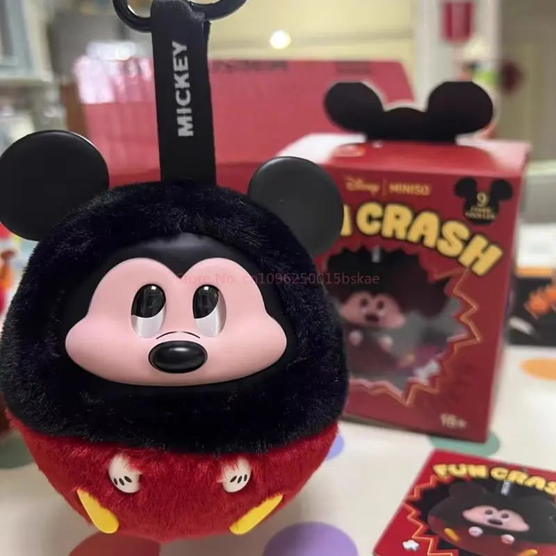 Blind Box Peripheral Handmade New Product Mickey Fun Collision Series Blind Box Pendant Keychain Gift Halloween