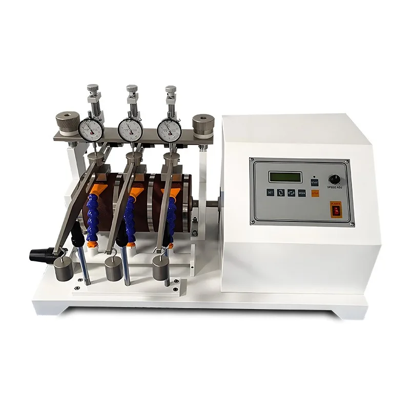 Sole rubber wear resistance tester car tire track wear performance testing device