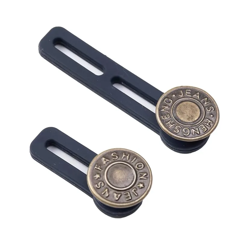 6pcs מותניים מתכווננת קליפים ג 'ינס ומכנסיים כפתור extenders אספקה ואביזרים מותניים אוניברסלי