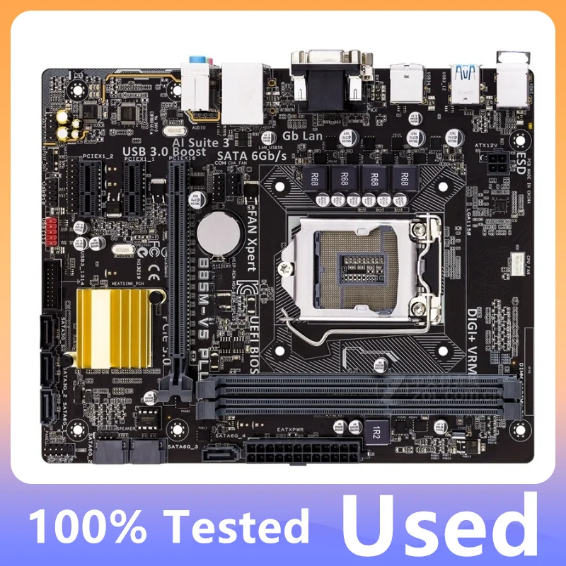 100% Testing B85M-V…