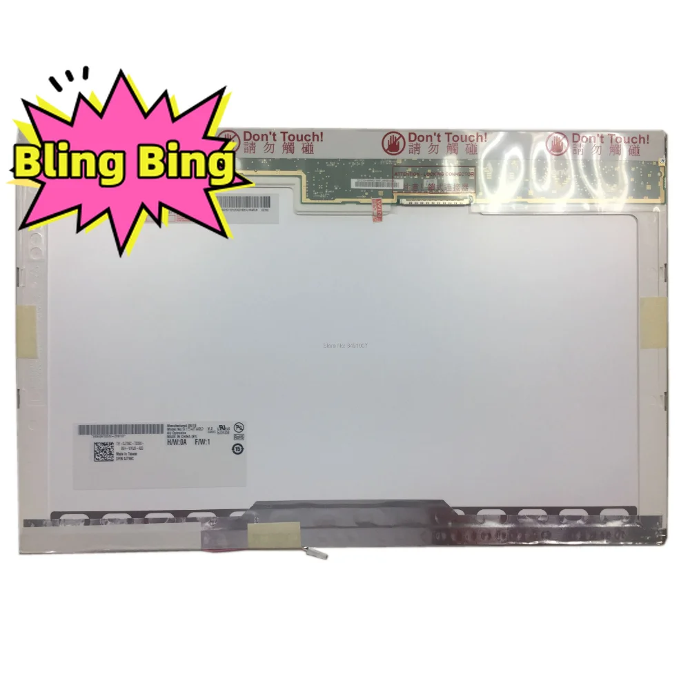 B154EW02 V.2 B154EW02 V.6 B154EW08 V.0 B154EW08 V.1 LP154WX3-TLC1 LTN154X3-L02 tela LCD de laptop de 15,4 polegadas 30 pinos LVDS