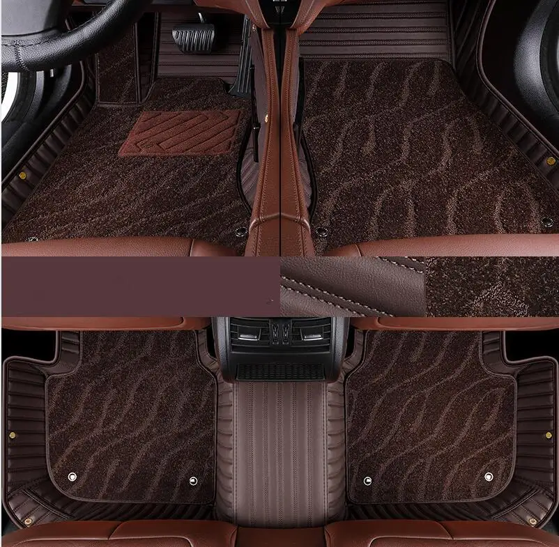 

Индивидуальные автомобильные коврики для Mercedes-Benz GLC SUV 2023-2026 X254: высококачественные, прочные, нескользящие, двухслойные ковры