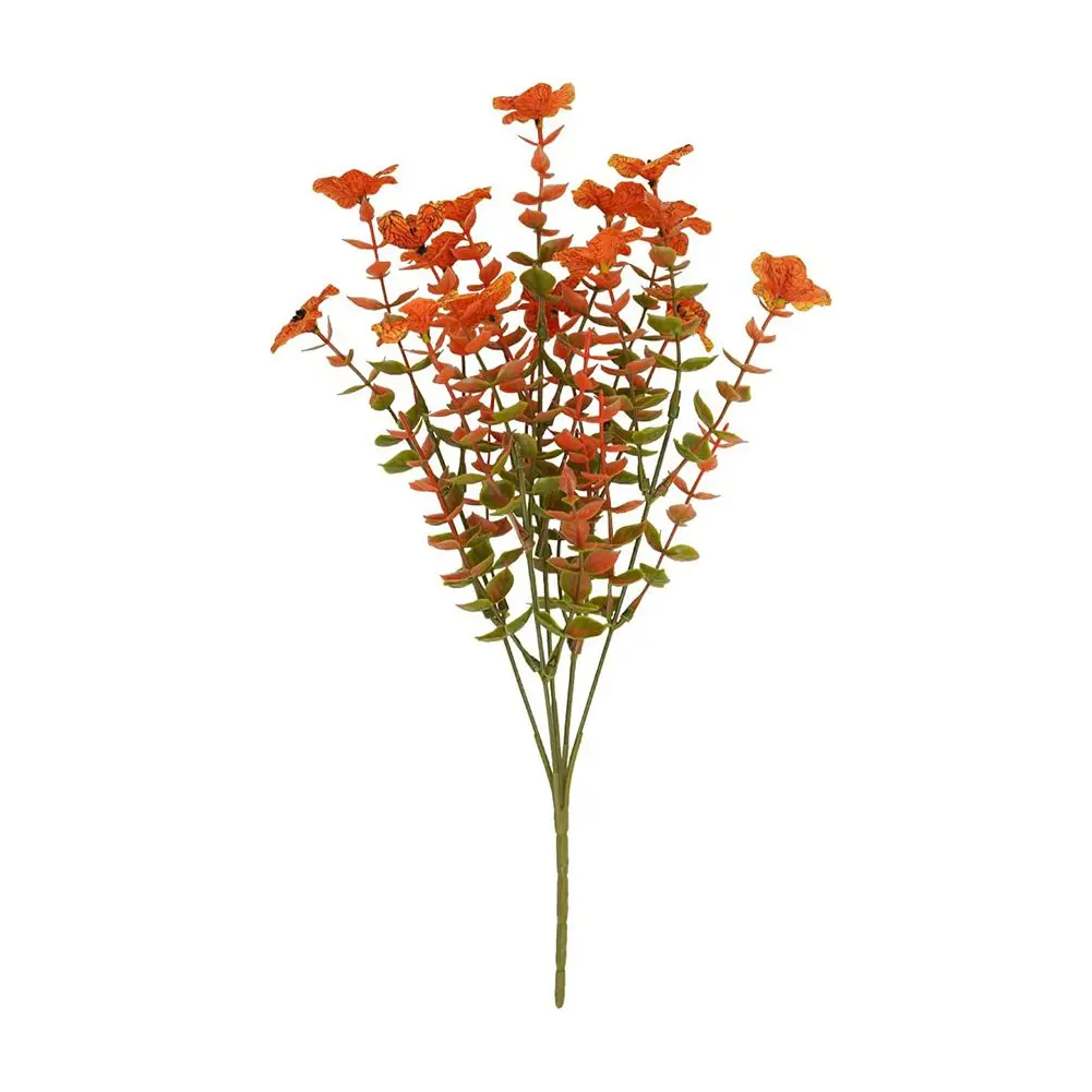 Add a Touch of Autumn to Your For Home with 6pcs Decorative Artificial Plants Set Lifelike Shrubs Suitable Anywhere