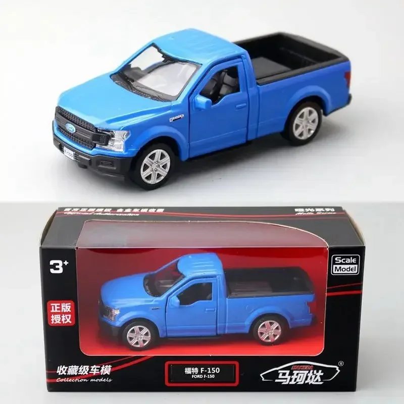 1:36 Ford F-150 Raptor Pickup with drive pull back models high simulation metal diecasts vehicles toys Collection gift F232