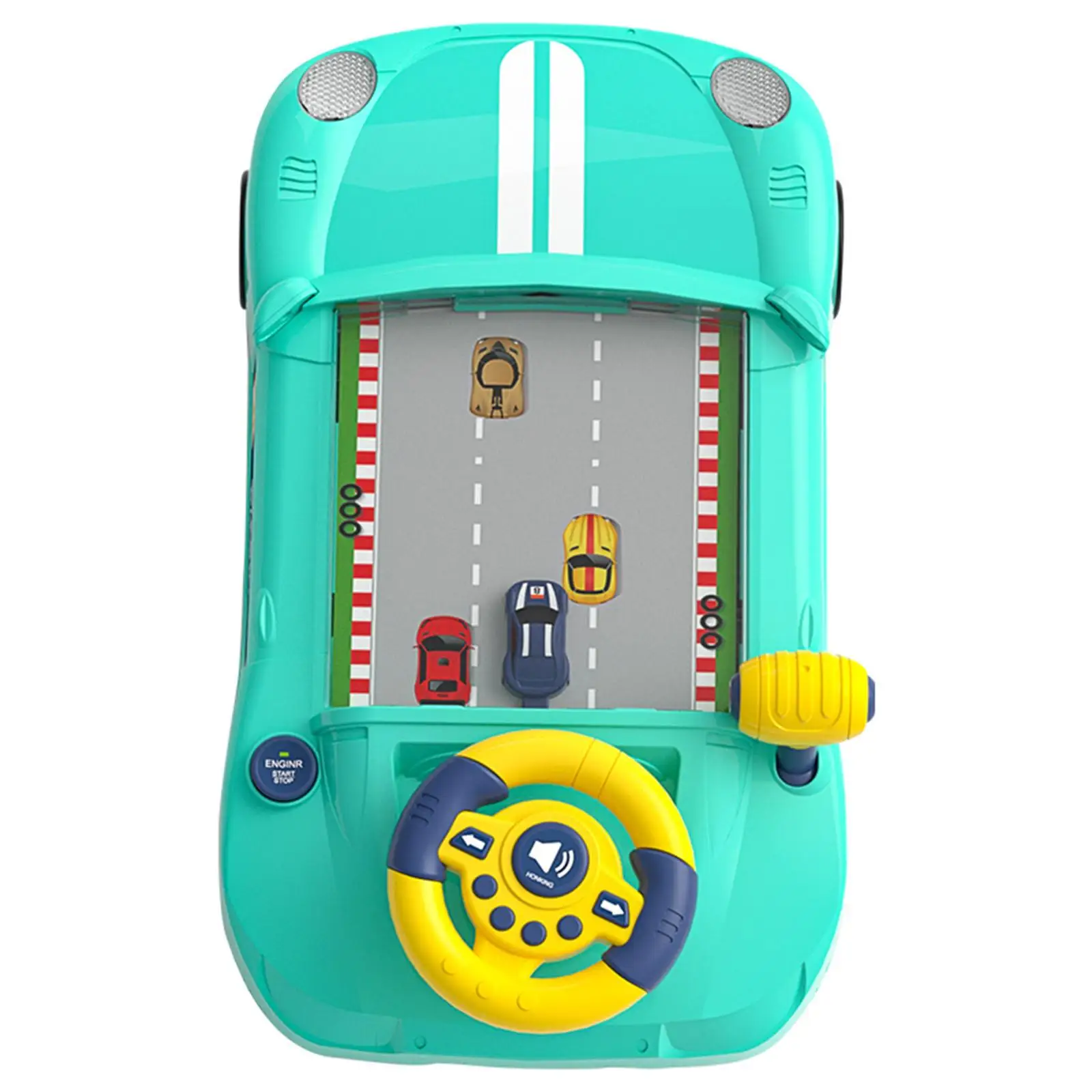 Simulation Driving Steering Wheel Toy Car Toy Learning Pretend Play Musical Steering Wheel Toy for Boys Girls 3 Years Old and up