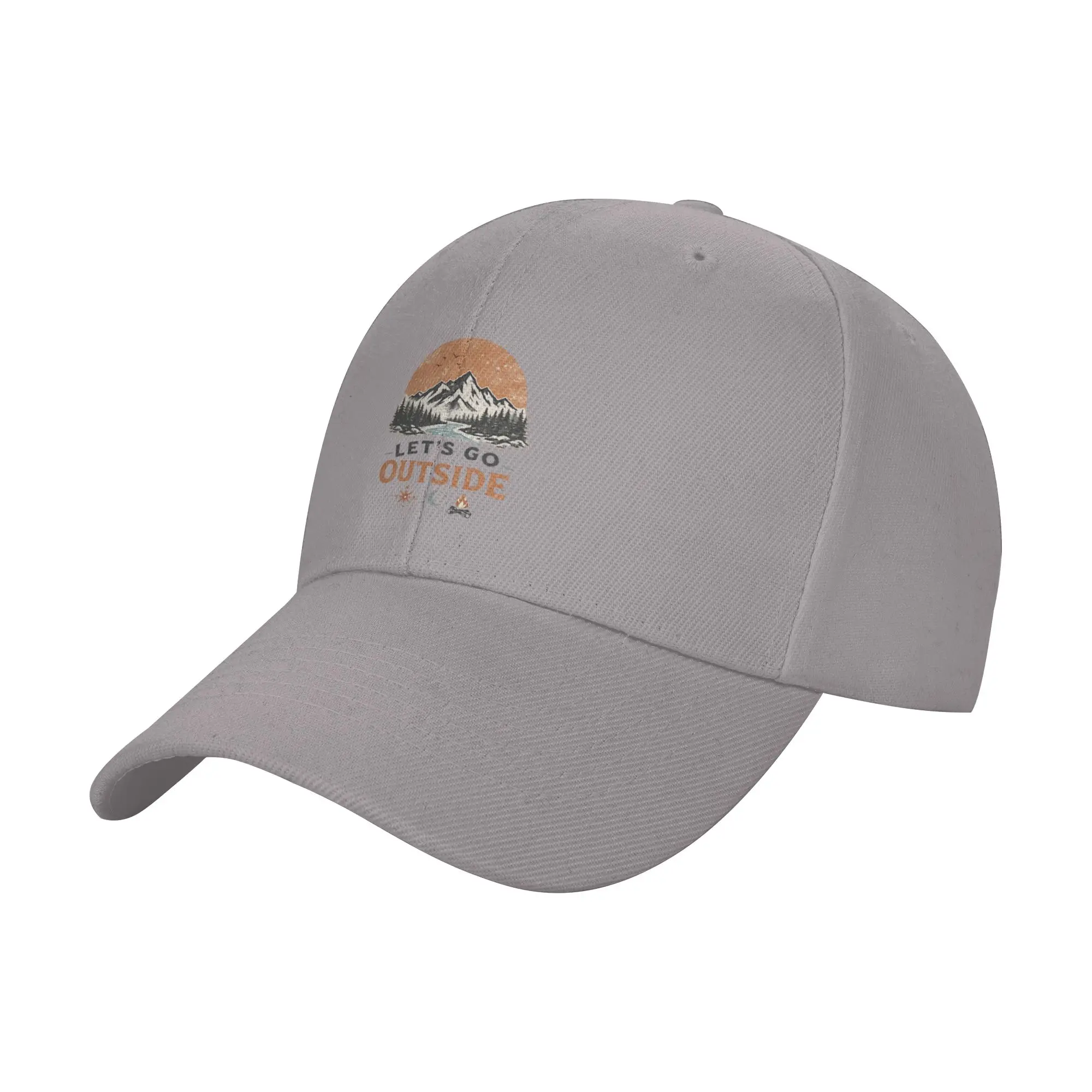 Hot Sale Let s Go Outside - Outdoor Life Baseball Cap  Dad Hat Visor Hat  Training Class Visor Hat