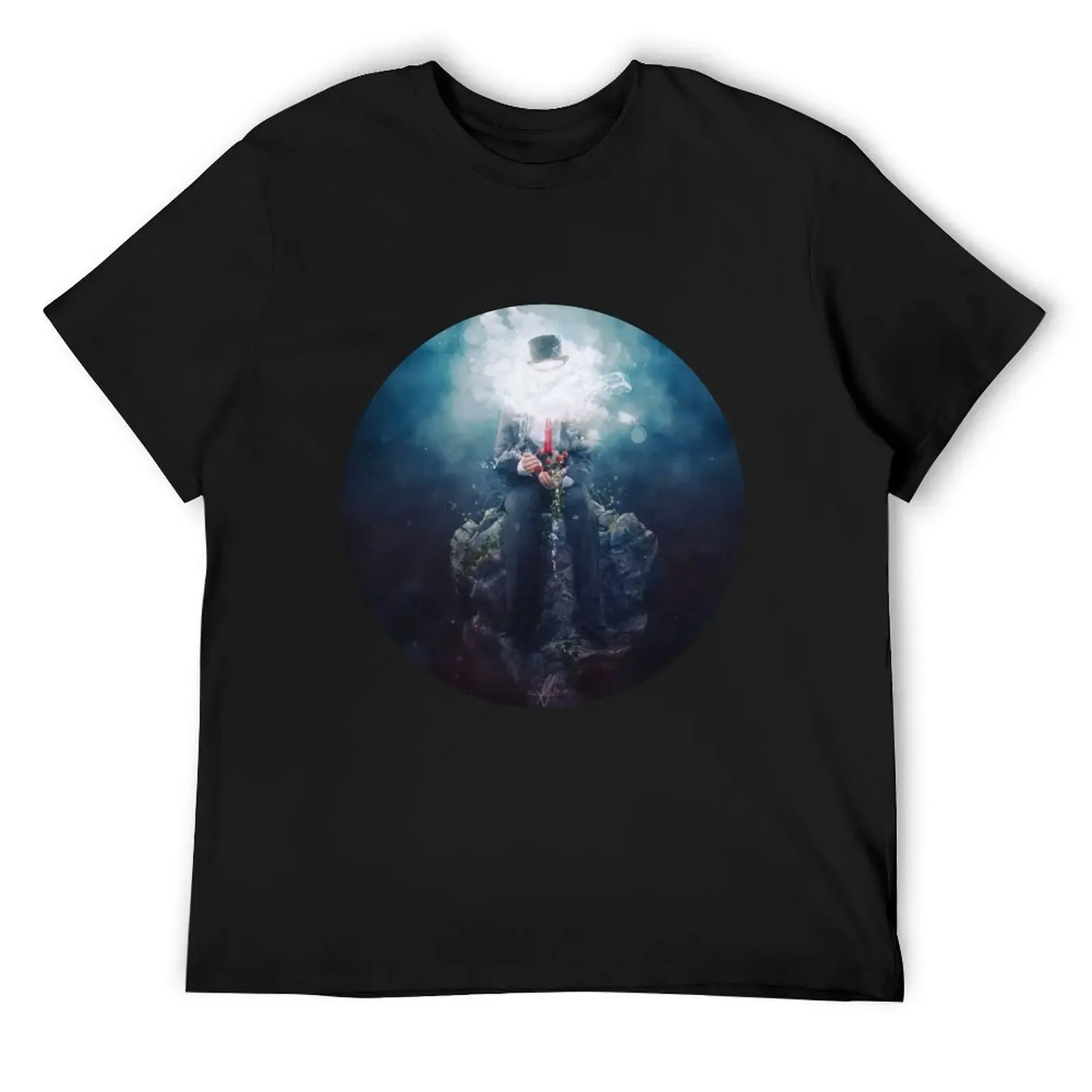 

Patience T-Shirt anime stuff anime man t shirt oversized graphic tee Men's t-shirt