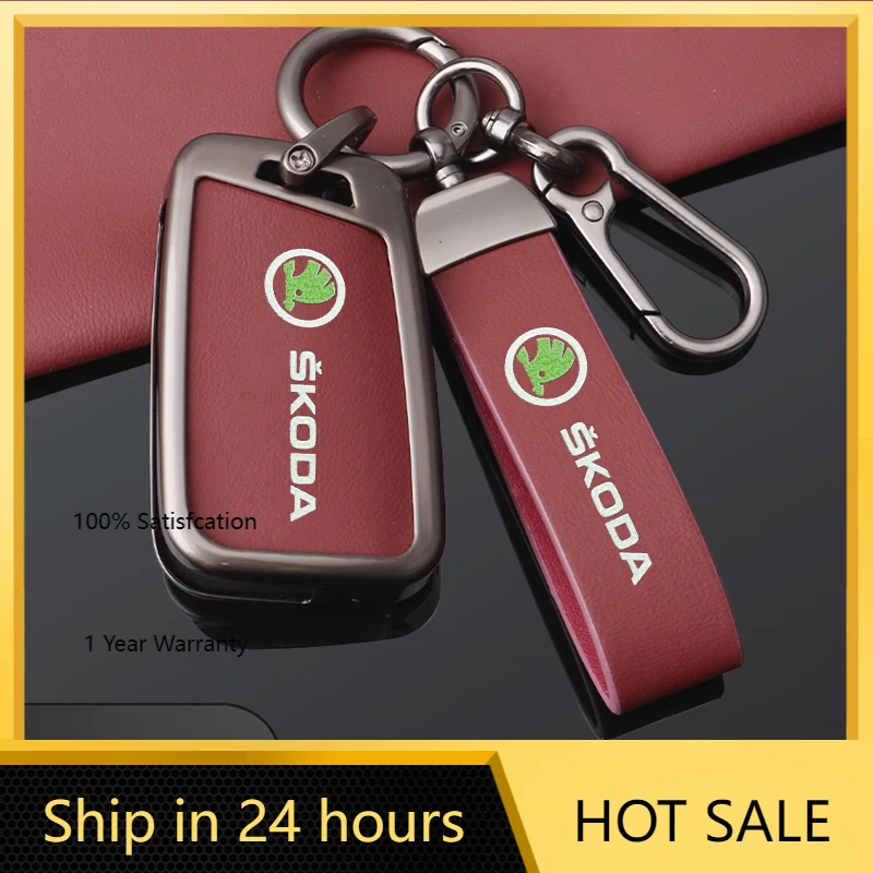 

Car Sticker 2026 Hot Suitable for Skoda Octavia A5 A7 A7 Fabia Suppib Kodiaq Karoq Scala Car Key Bag Alloy High-end Car Key Hous
