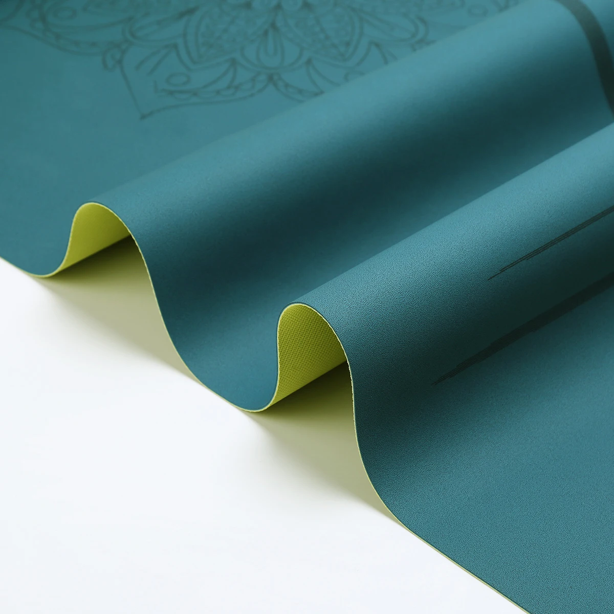 

Environmentally Friendly Pilates Yoga Training Yellow White Red Black Grey Pink Green Blue Natural Rubber 4mm Pu Yoga Mat 11