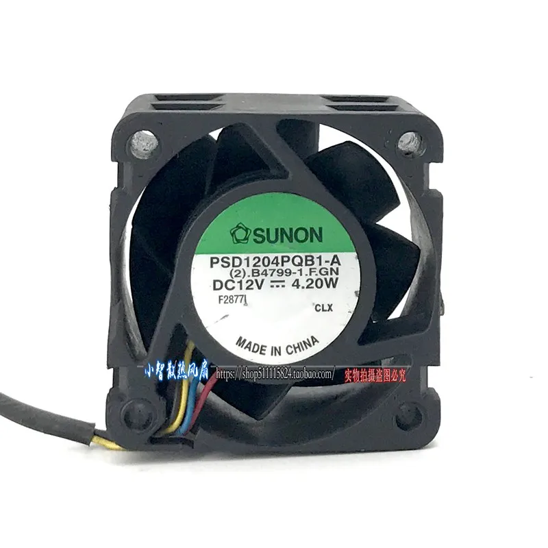 ORIGINAL PSD1204PQB1-A 12V 4.20W 4028 40*40*28mm KIPAS PENDINGIN RADIATOR BARU