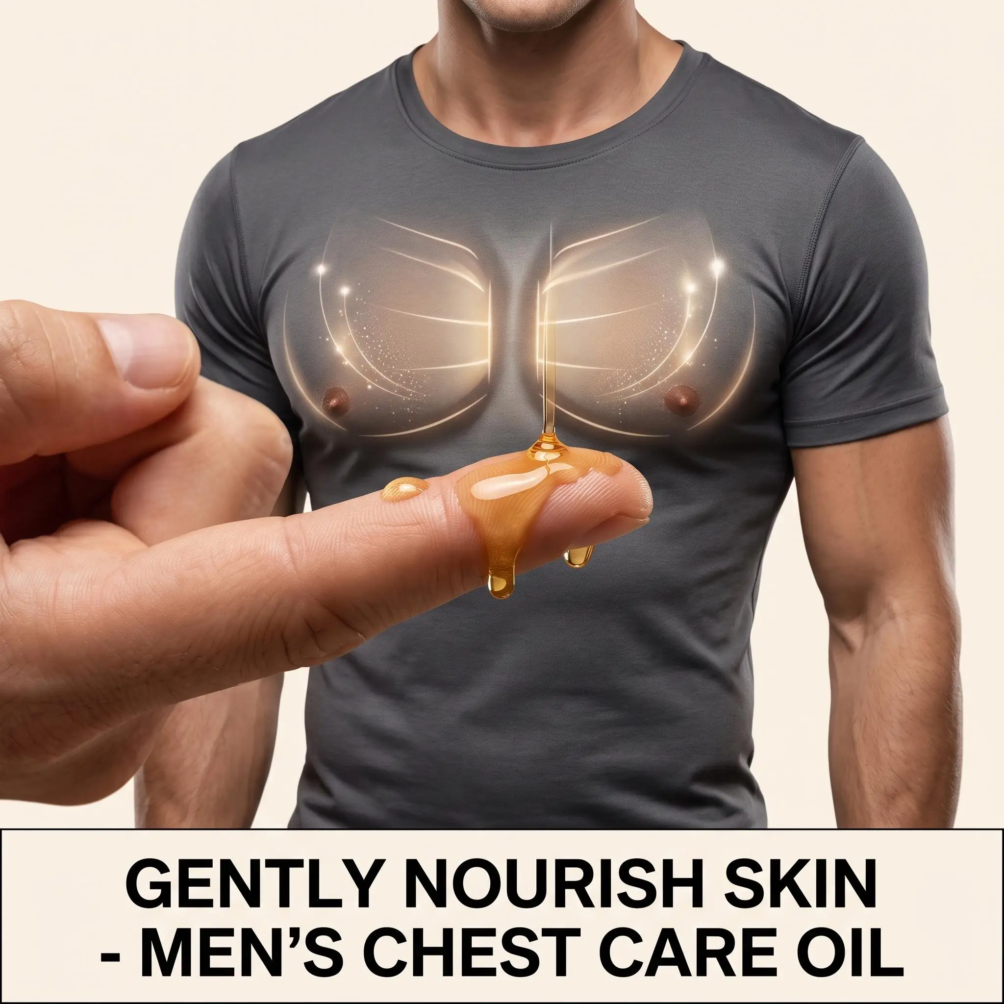 Bee Venom Gynecomastia Oil For Men Shaping Chest Muscle Contour Reduce Chest Sagging Breast Massage Serum Male Chest Tighten Oil